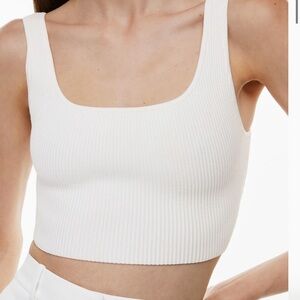 Aritzia sculpt knit tank